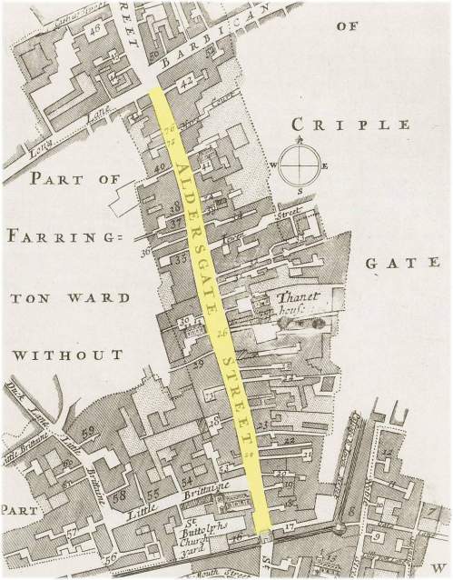 ldersgate Street (c.1720)