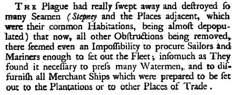 Plague in Stepney