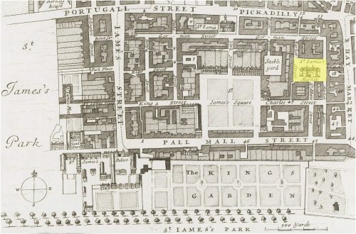 St. James Market, Westminster (c.1720).