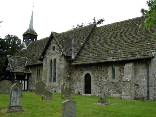 The parish church of St. Michael & All Angels, Woolstaston, Shropshire